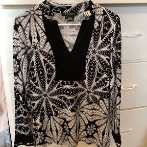 Black and White Shirt